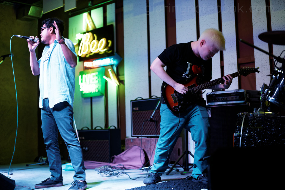 i loved that jack white fuzz sound that syakir got blaring out